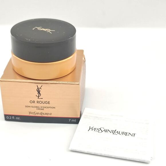 Yves Saint Laurent Other - YSL OR Rouge Anti Aging Creme 0.2fl oz. Soin Global D'Exception GOLD NEW